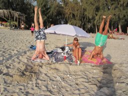 Visite de Célyne et Faf